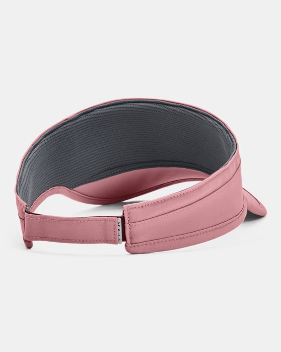 Women's UA Iso-Chill Launch Run Visor in Pink image number 2